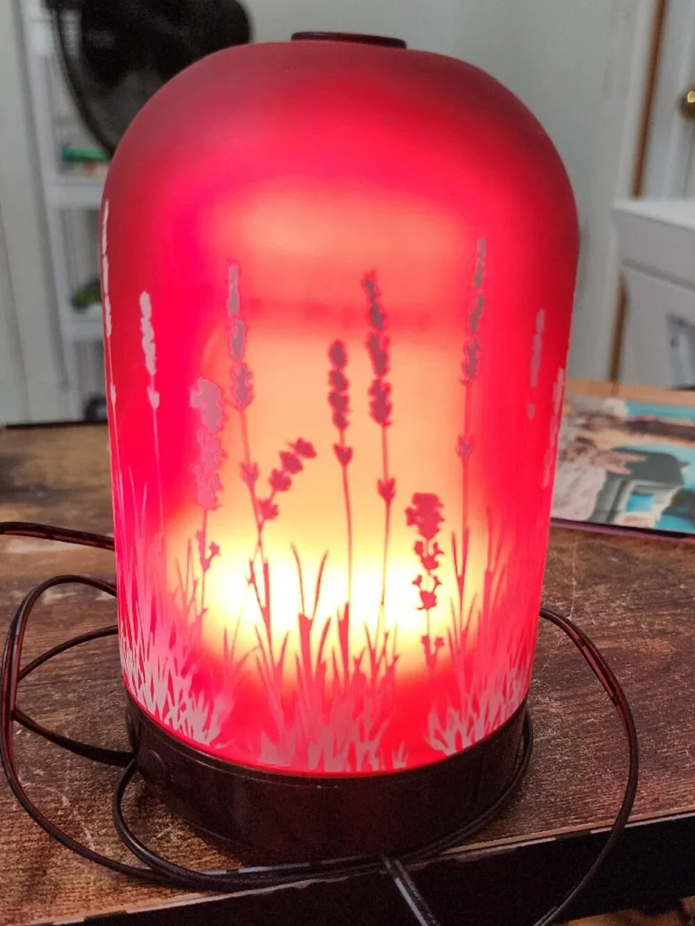 Better Homes and Garden Diffuser Set, Changes Colors.